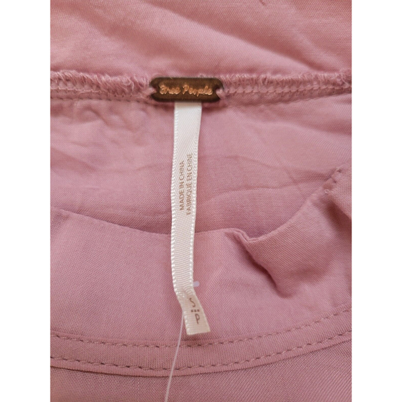 FREE PEOPLE Sz S Sweetest Thing Lace Sleeve Thermal Top - Picture 9 of 12